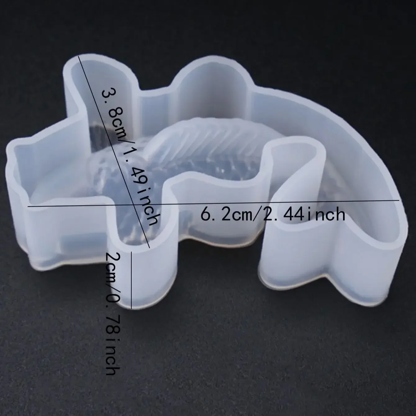 Koi Fish Silicone Resin Moulds DIY Pendant Goldfish Mold Fish Tail Jewelry for Making Jewelry, Pendant Charms, Fondant Cake Deco
