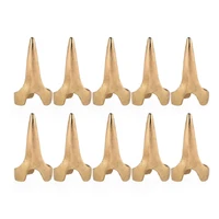 10pcs Hair Selecting Tools Metal Parting Ring Hair Sectioning Comb for Hair Braiding Weaving Curling Styling Extension Claw 1