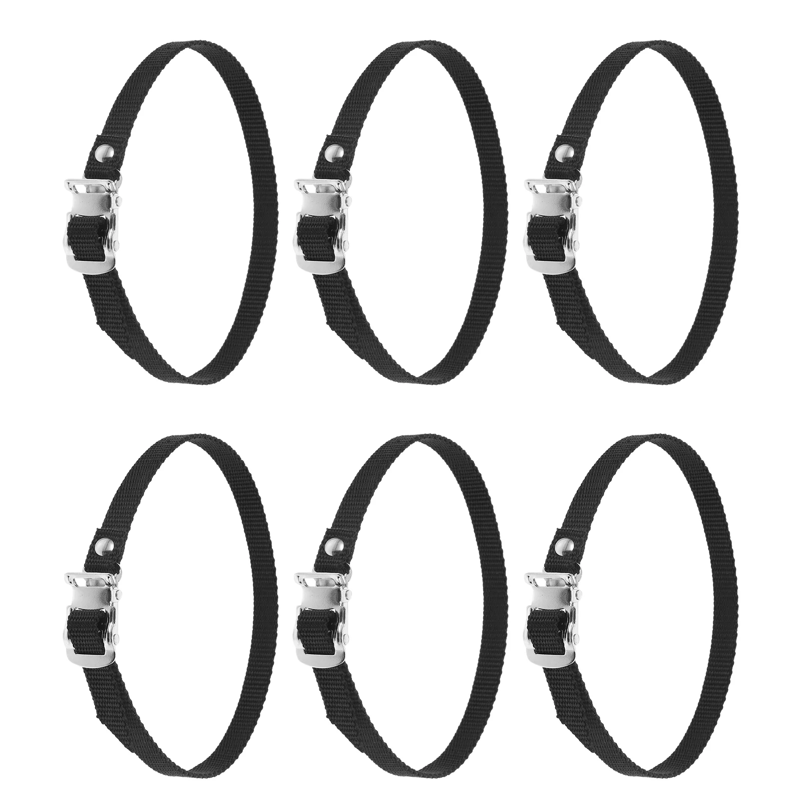

Pedal Bicycle Footrest Strengthen Nylon Fixed Gear Bicycle Toe Straps Cycling Toe Non Slip Straps Workout Security Belts