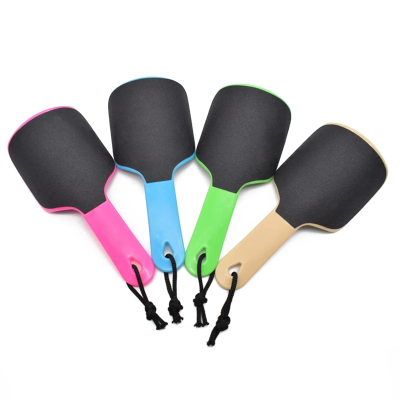 

Двусторонняя пилка для ногтей, многоразовые инструменты для ухода за ногами, закругленный рашпиль, грубое вогнутое средство для удаления мозолей и педикюра, моющаяся подвесная петля