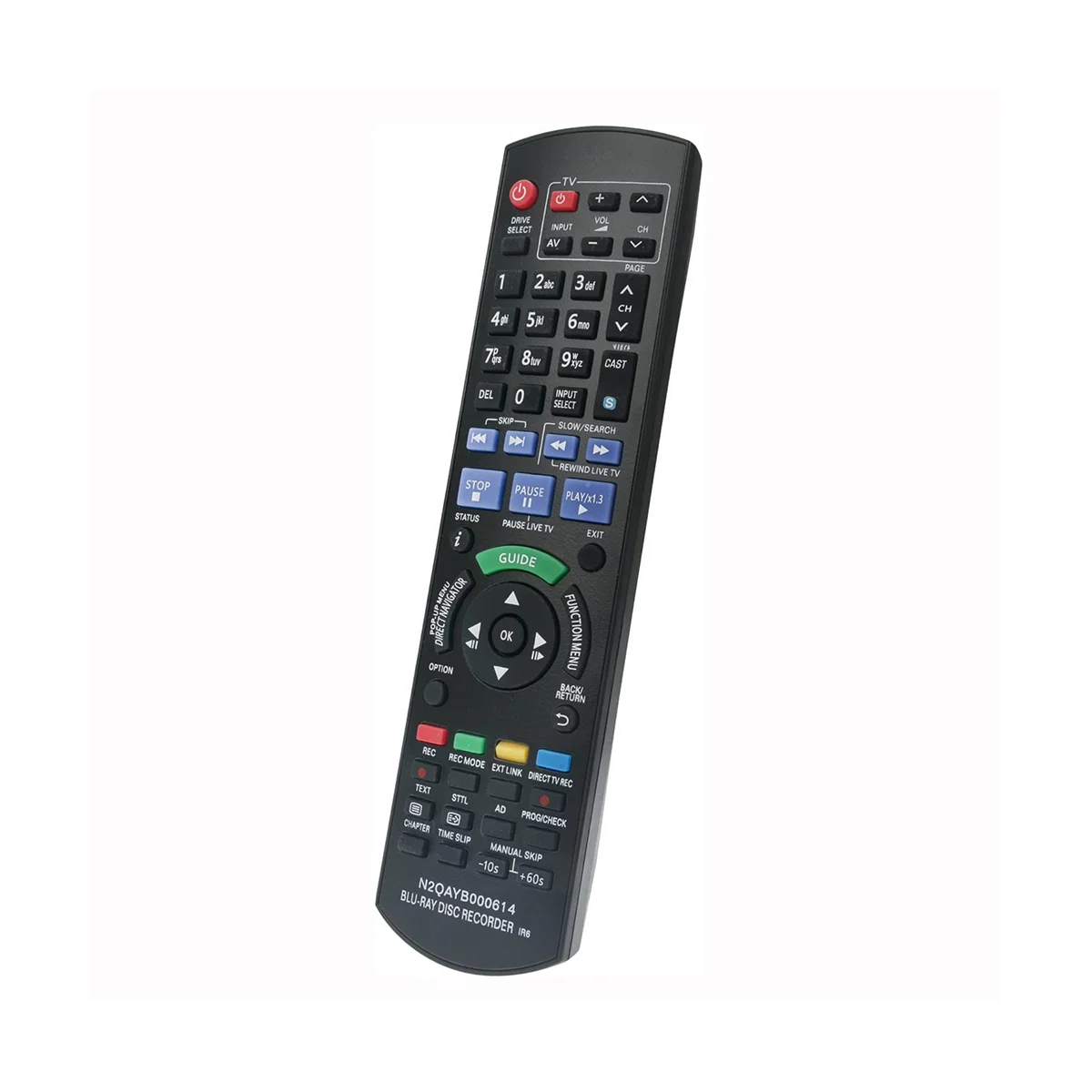 

N2QAYB000614 for Panasonic DVD Blu-Ray Player DMR-BWT700EB DMR-BWT700 DMR-BWT800EB DMR-BWT800 Remote Control Replacement
