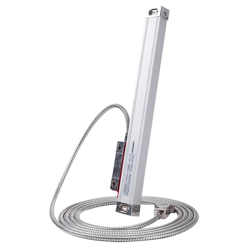 고정밀 밀링 선반 연마기 DRO 선형 유리 체중계, 50 100 150 200 250 300 350 400mm 여행 TTL 해상도 5um, 0.005mm