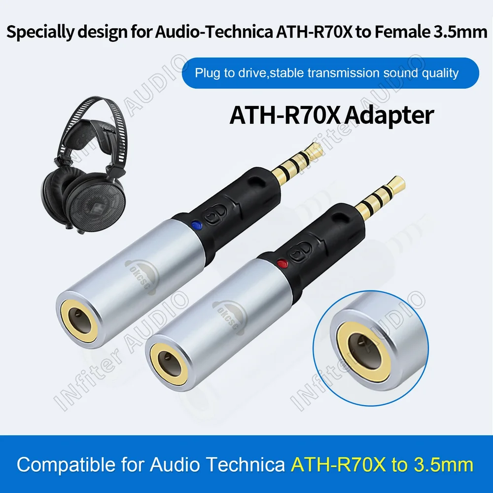 r70x connector r70x adapter ath r70x to 3.5 plug connected