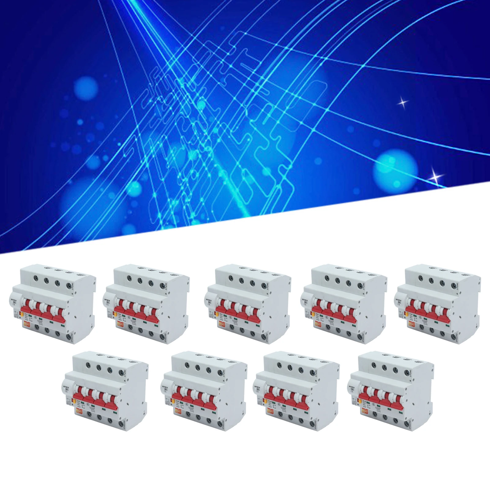 Interruttore Automatico WiFi 4 Poli AC400V 25A – Controllo Remoto, Blocco Di Sicurezza E Tensione 6000V