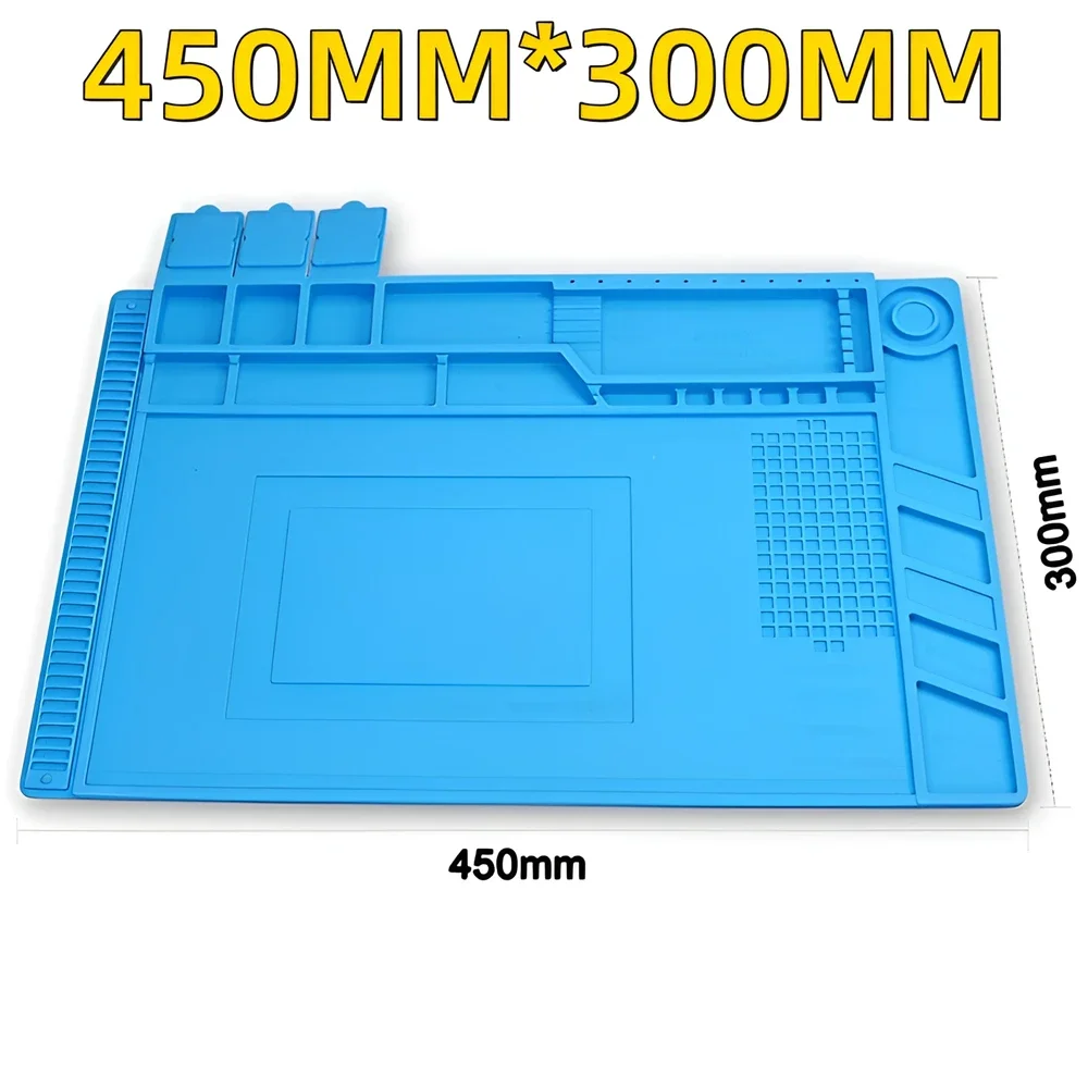 Heat-Resistant Silicon Soldering Work Mat