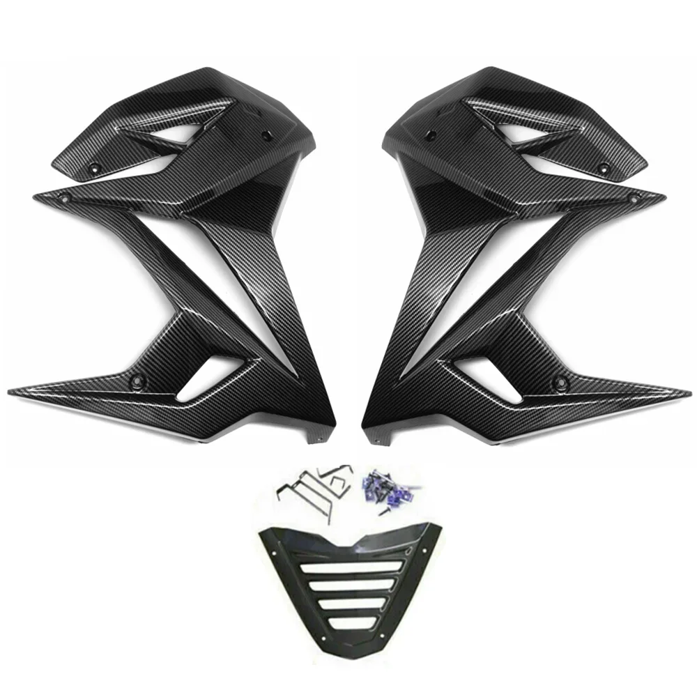 

Для Honda MSX 125 SF 2016 2017 2018 2019 углеродное волокно цветная Нижняя обтекатель для живота