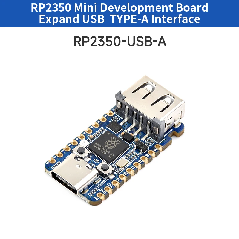 Raspberry Pi Pico 2 RP2350 USB A Mini Development Board RP2350A Compatible With USB 2.0/1.1 Transmission