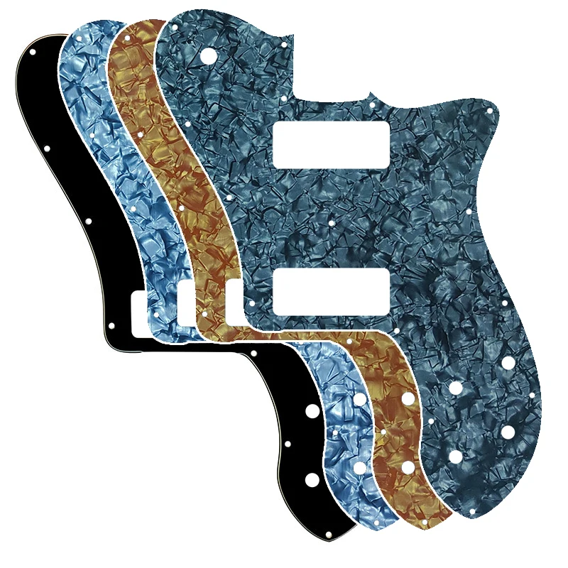 

Xinyue Custom Guitar Parts - For US FD 72 Tele Deluxe Reissue Guitar Pickguard With P90 Humbucker Replacement Multicolor Choice