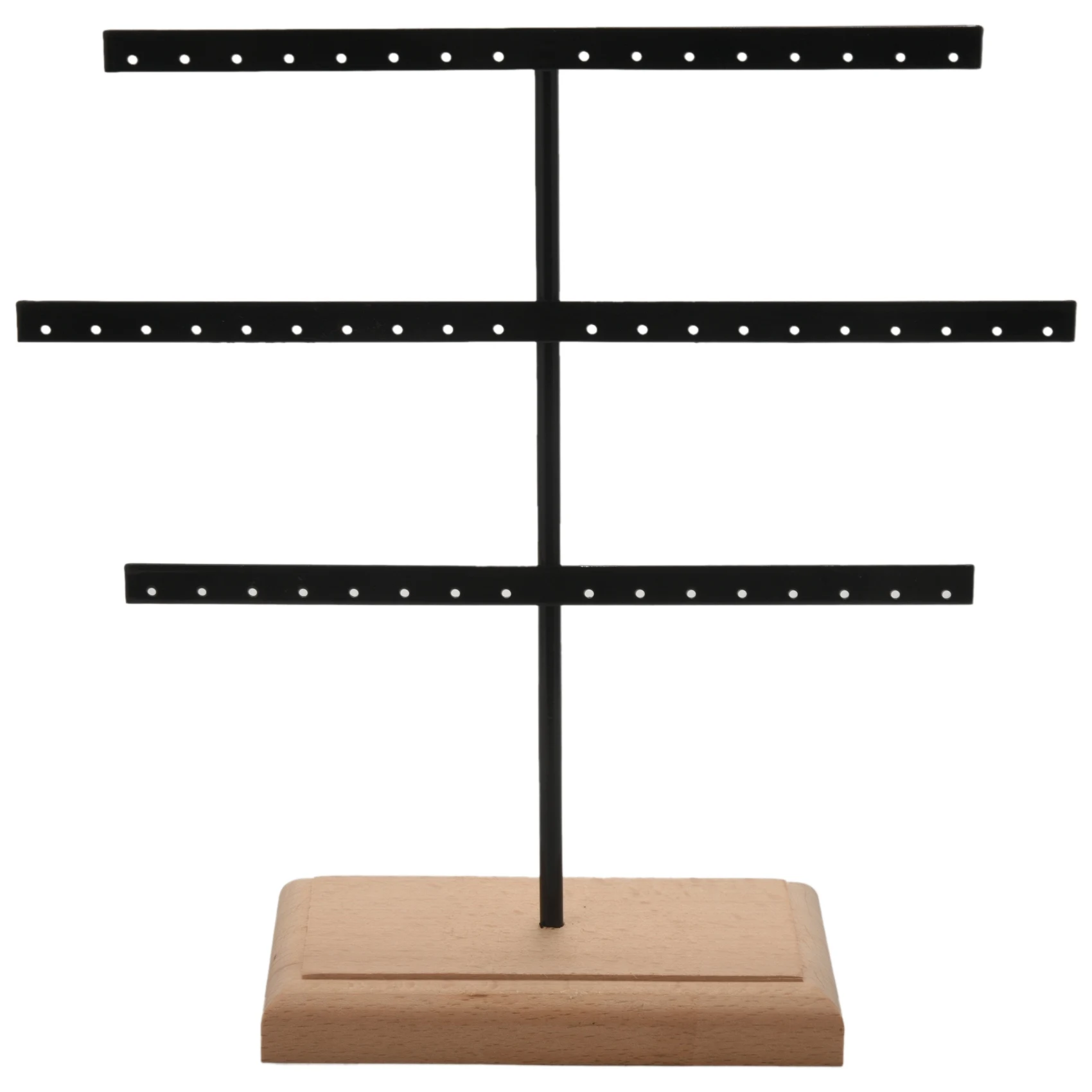 

Fashion 52 Hook Earring Jewelry Organizer Earring Organizer Hanging Holder Necklace Display Stand Box Holder Rack Jewelry