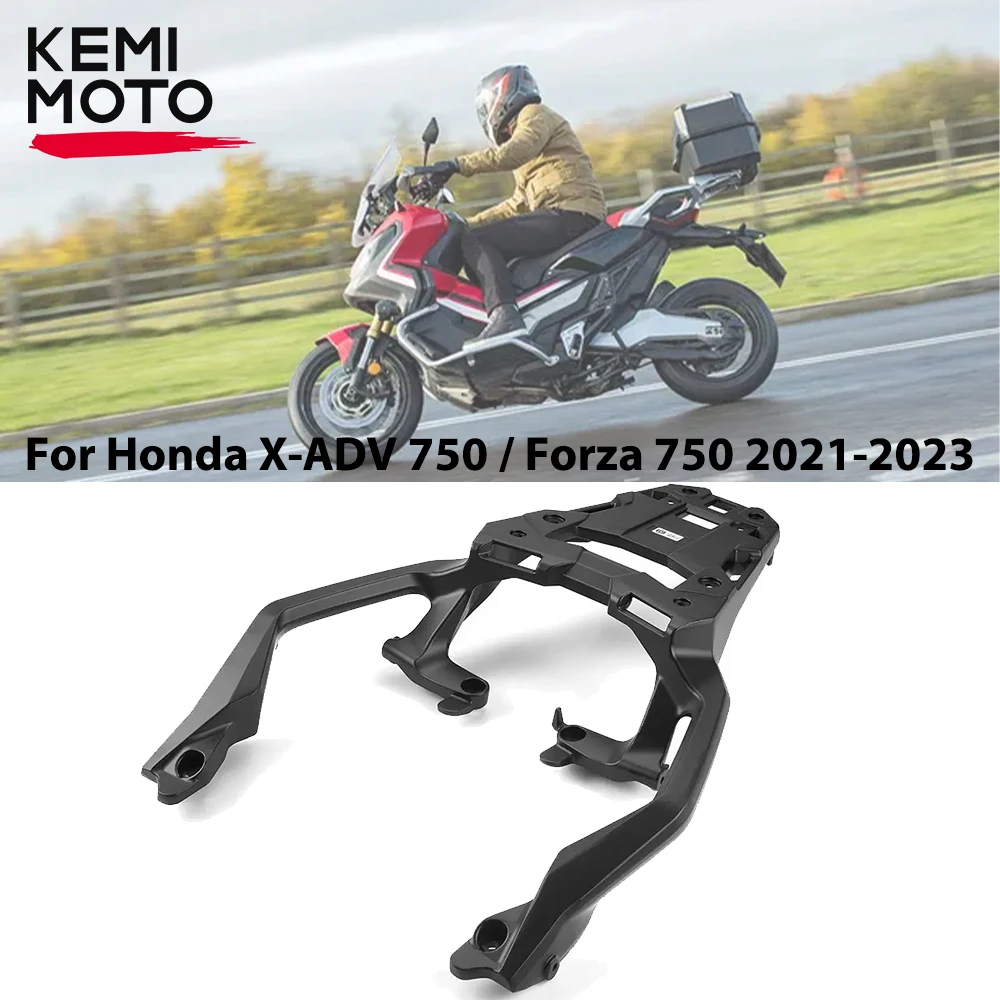

For Honda For FORZA XADV 750 2021 Rear Carrier Luggage Racks Cargo Shelf Top Case Mount Bracket Base Panel X-ADV750