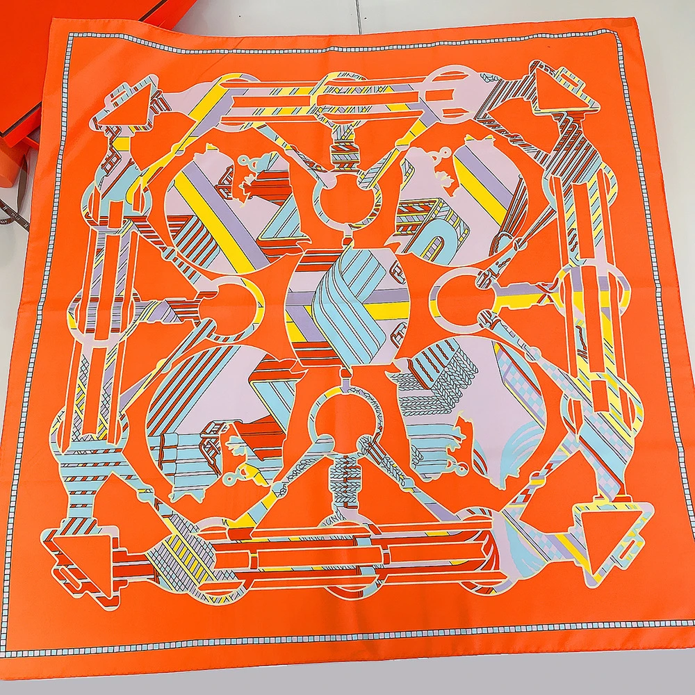 

Ручная работа, саржевый шелковый шарф, женский квадратный шарф с принтом лошадей, шарфы Echarpes, облегающие шарфы, Женский Регулируемый шарф, 90 см