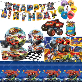 Blaze Monster Truck Party Set 1
