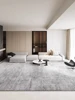 Minimalist Light Grey Carpet Luxurious Home Decoration Rug Large Size Living Room Carpet Comfortable Soft Waterproof Bedroom Rug 2