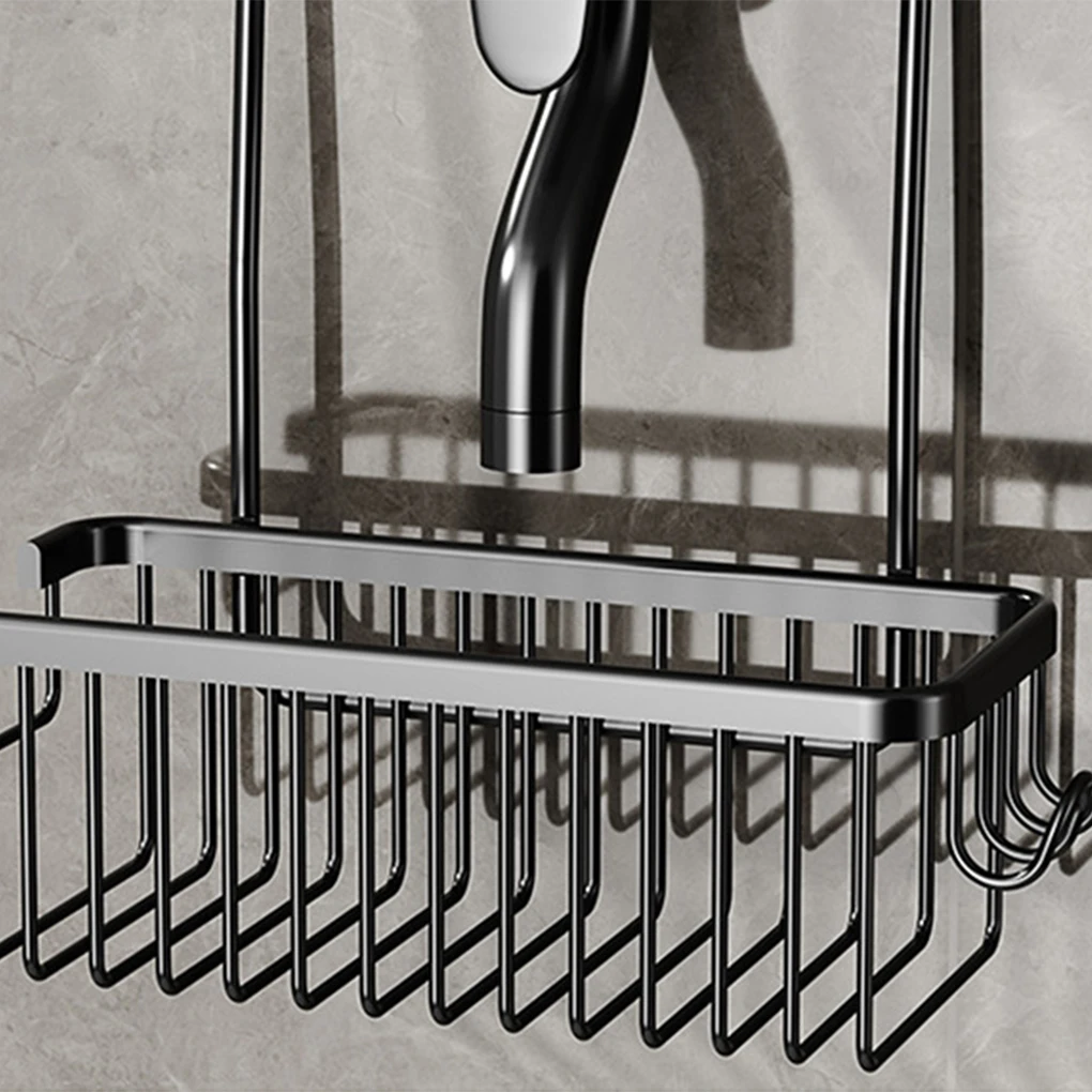 Bathroom Shower Rack Stainless Steel With Hanger