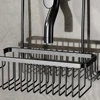 Stainless Steel Bathroom Shower Rack With Hanger Convenient And Practical Small Bathrooms 5