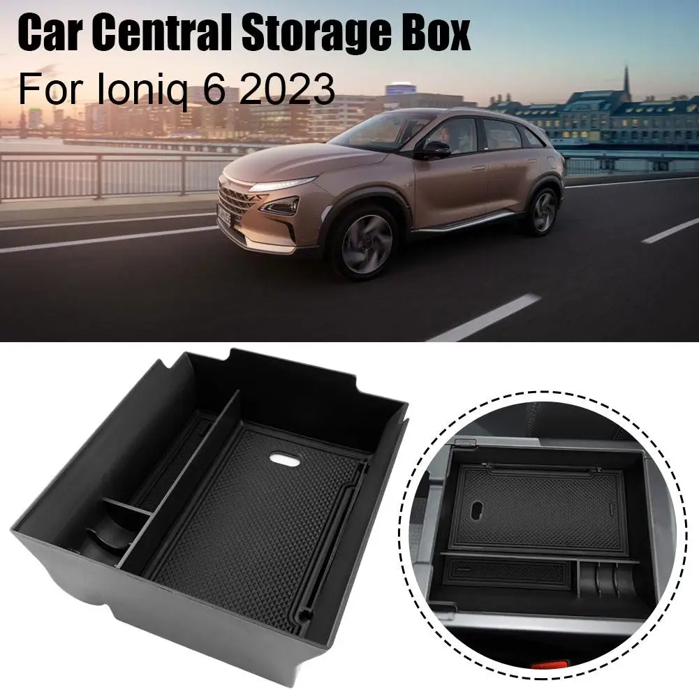 

Аксессуары для Hyundai Ioniq 6 2023, органайзер центральной консоли E8N5