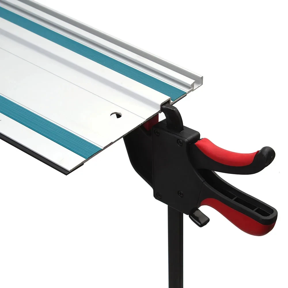 300MM Quick Release F Clip For Tracksaw Clamp Track Clip Pressure Plate Desktop Hole Table Guide Rail Woodworking Tool