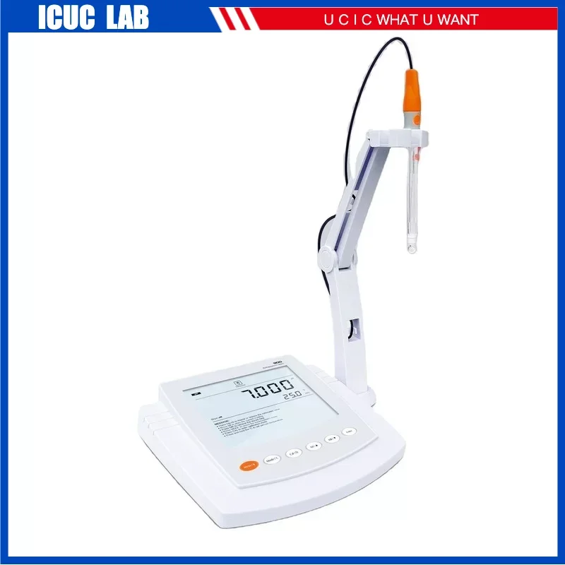 LCD Bante900 벤치탑 멀티 파라미터 수질 계량기, PH, ORP, TDS, DO, 염분 이온 전도도