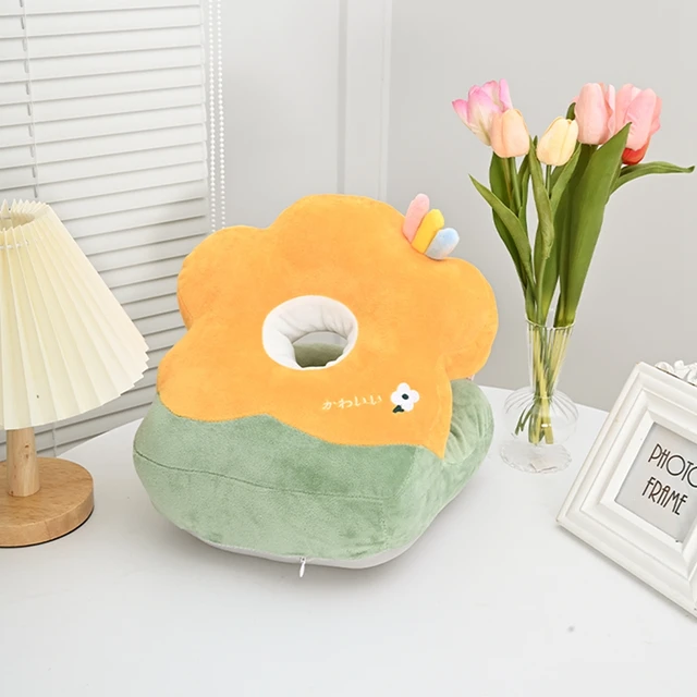 Yellow Flower Pillow