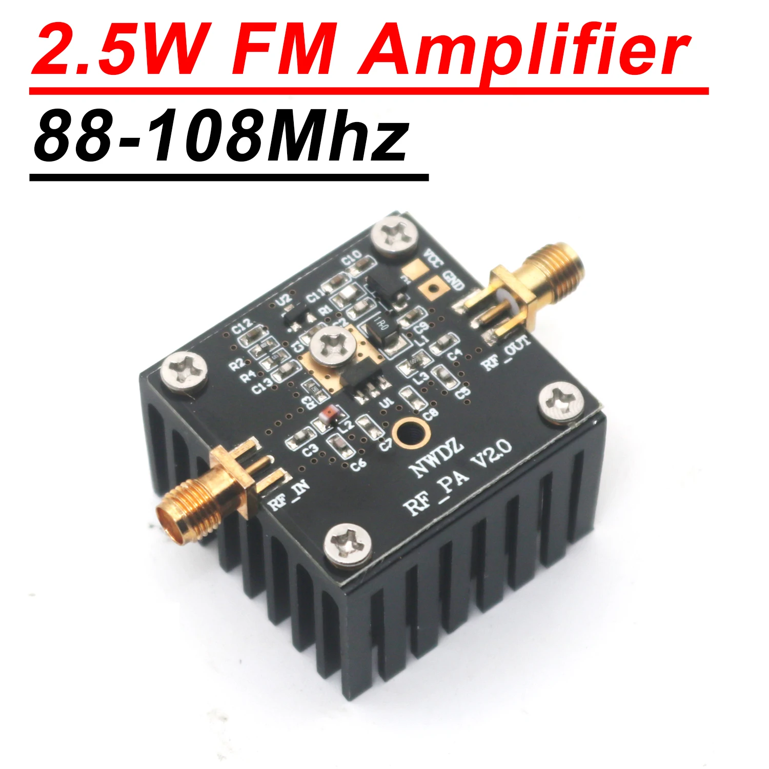 86-108Mhz-FM-2-5W-POWER-Amplifier-2-5watts-FM-Transmitter-RF-Power ...
