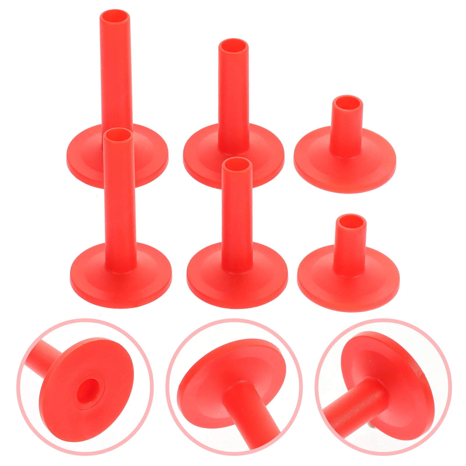 

12pcs Drum Cymbal Sleeves Casing Pipe Tool Plastic Drum Cymbal Stands Percussion Instruments Accessories