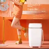 VCJ Washing Machine Mini Semi-automatic Household Single Person Wave Wheel Children's Underwear Cleaning Machine 3
