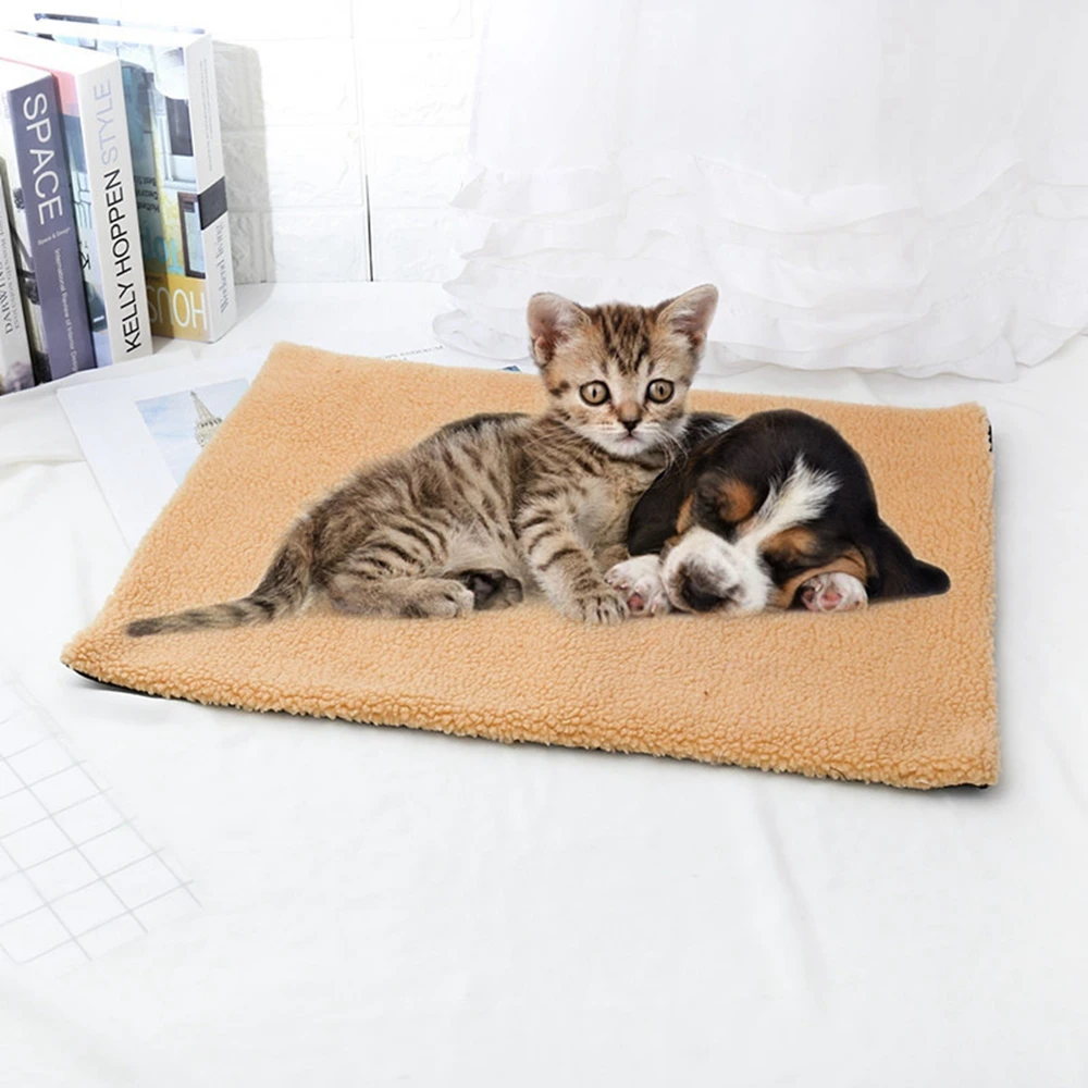 Title 13, Pet Self-Heating Blanket Fluffy Blanket Dog Cat...