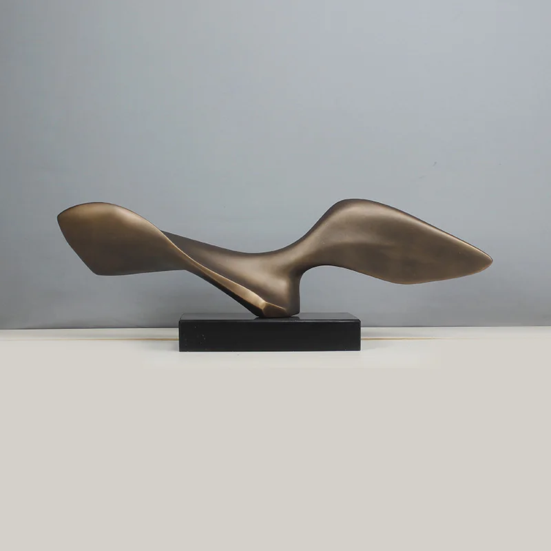 

Abstract Sculpture Art Decoration Modern Simple Soft Decoration Glass Fiber Reinforced Plastic Home Sales Office Living Room Pla