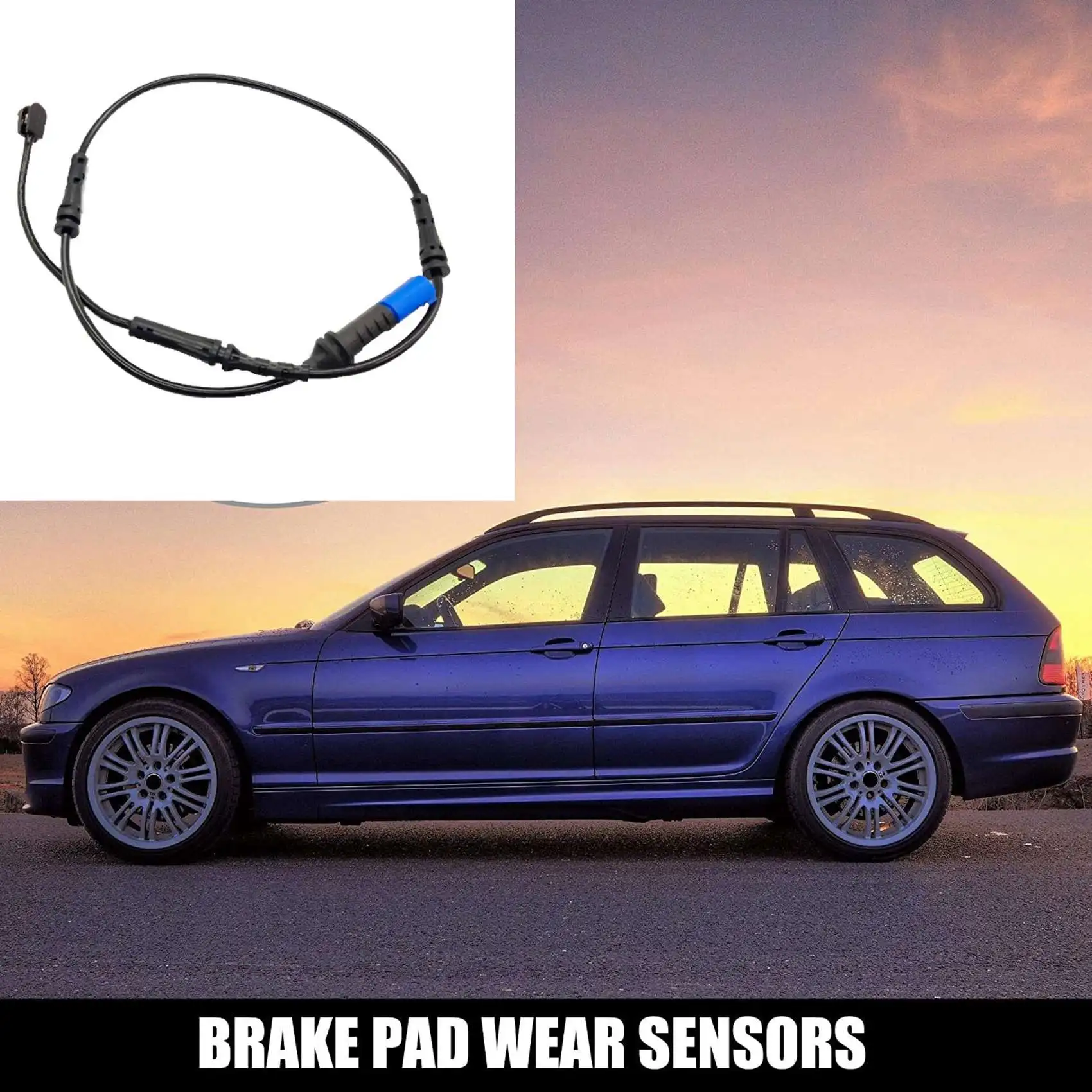 

Car Front Wheel Brake Pad Wear Sensor 34356870351 for -BMW X3 X4 G01 G02