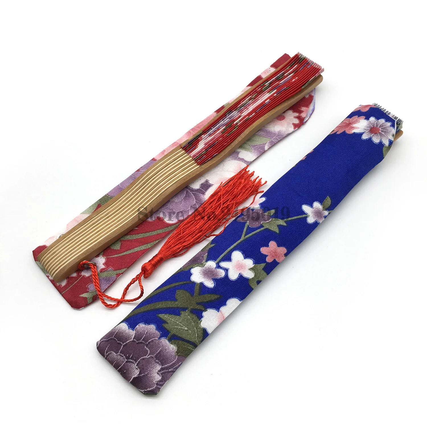 Folding Carved Hand Fan with Tassel for Gift, Dancing Wedding Party Decor, Chinese and Japanese Flower Blossoms, ,