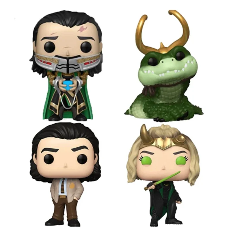 Funko Pop Nuovi Film Di Arrivo E Tema Tv Alligator Loki #901 Loki #895 #898 Action Figure Model Toys For Children Gifts