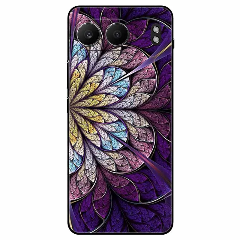 Elegant Black Marble TPU Soft Phone Cover - Fashionable Silicon Back Protector