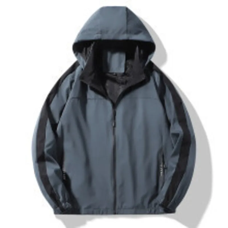 2022 Latest Models Of Men's Coats Simple Fashion Outdoor Adventure Flight Windbreaker Jacket Big Handsome Casual Zip Jacket