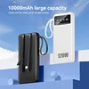 Xiaomi 50000mAh High Capacity 2 in 1 Power Bank 120W Fast Charge Powerbank Portable Battery Digital Display For iPhone Samsung 3