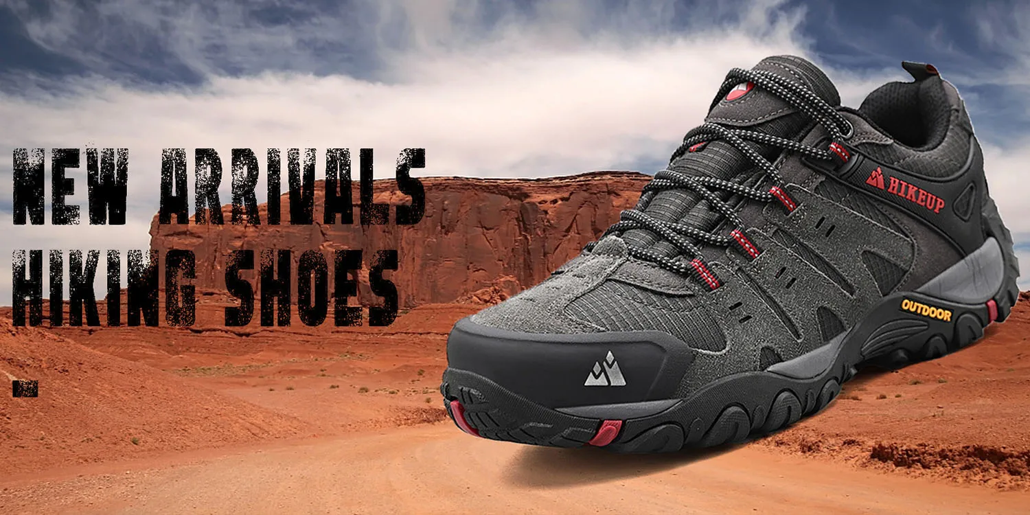 Hikeup herren wanderschuhe wildleder outdoor schuhe verschleiß feste männer trekking wander jagd taktische turnschuhe – Detail 3