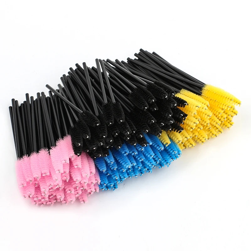 

Hotting 5/50pcs Eyelash Brush Extension Disposable Eye lashes Make Up Brushes Eyebrow Mascara Wand Applicator Eyelash Extensions