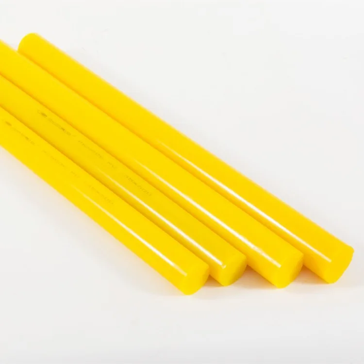 Translucent Polyurethane Hollow Rod - 40x8mm 500mm Length PU Rubber Spring Bar