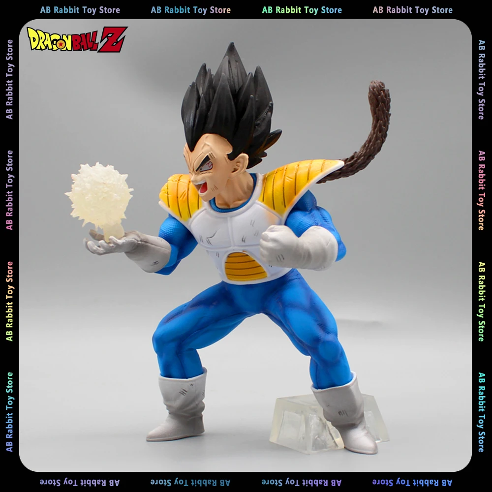 17cm Dragon Ball Z Vegeta Figure Vegeta Photosphere Anime Figures GK Figurine PVC Statue