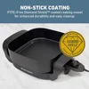 Electric Skillet, Family-Sized 3-Inch Deep with Diamond Shield Scratch-Resistant Non-Stick Finish, 12-Inch, Black 4