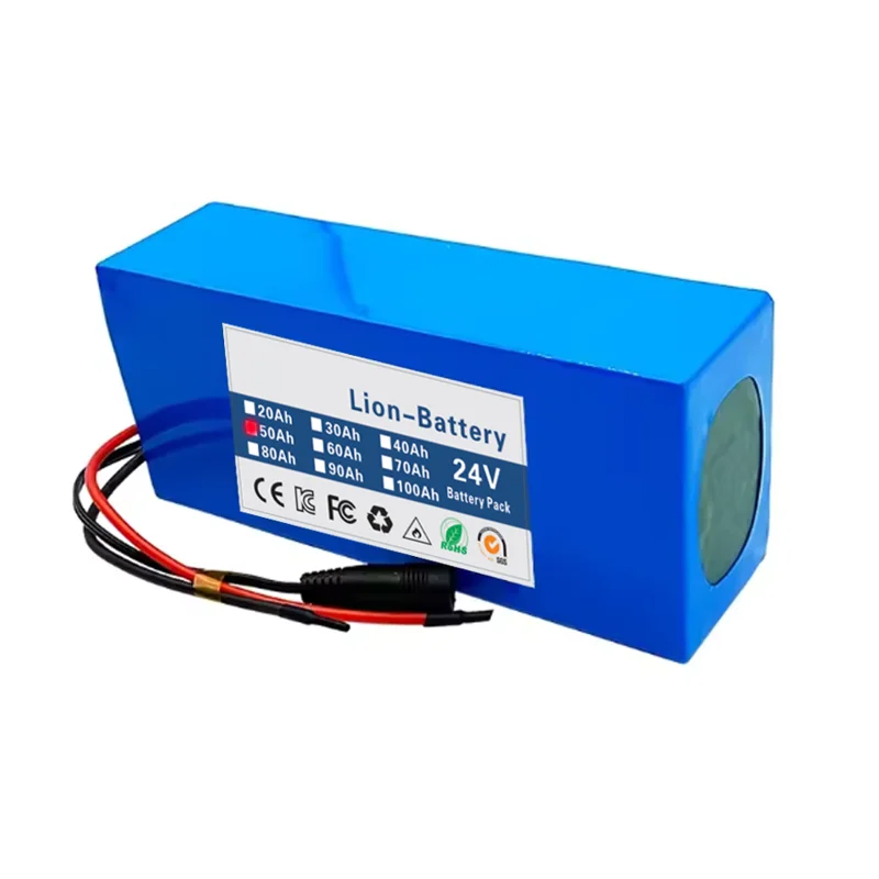 6s3p 24V 30Ah 18650 Lithium Battery Rechargeable Battery with BMS Protection Board Lithium-ion Battery Pack with Charger 4