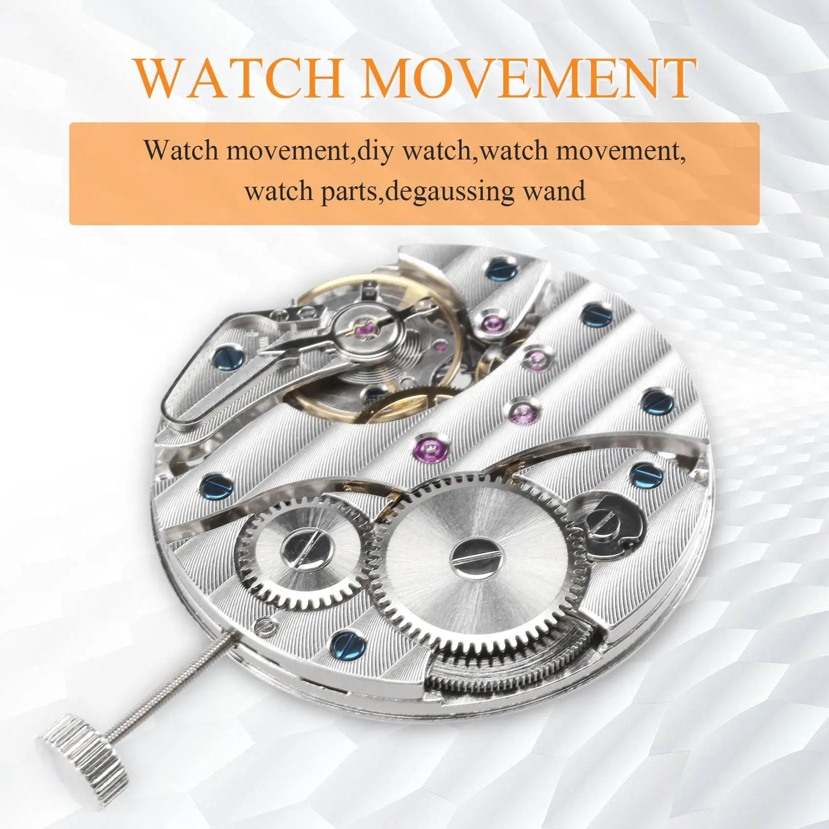 

Mechanical Hand Winding 6497 St36 Watch Movement P29 44mm Stainless Steel Watch Case Fit 6497 Movement Watch