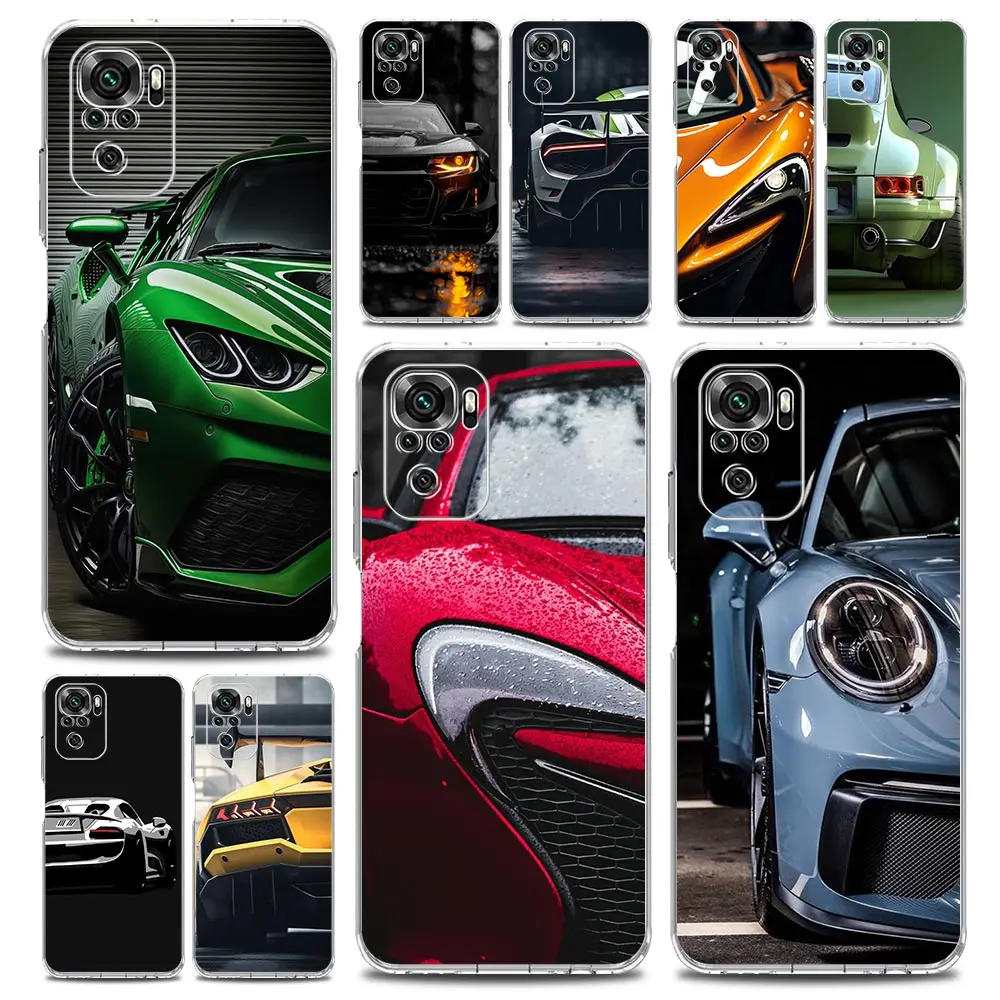 Clear Super Car Sport Phone Case Cover