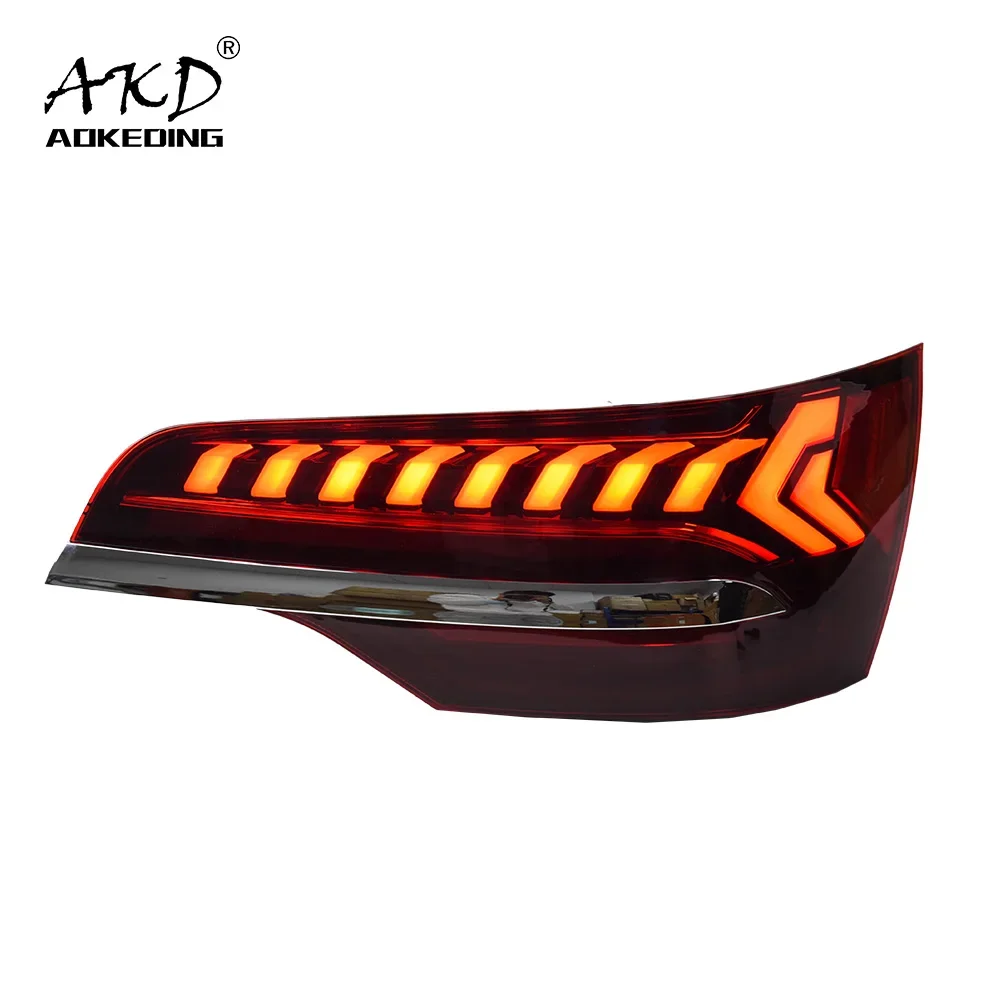 Car Accessories Tail Lamp For Audi Q7 2006- Q7 LED Taillights Rear Fog Lamp Dynamic Turn Signal Reversing And Brake