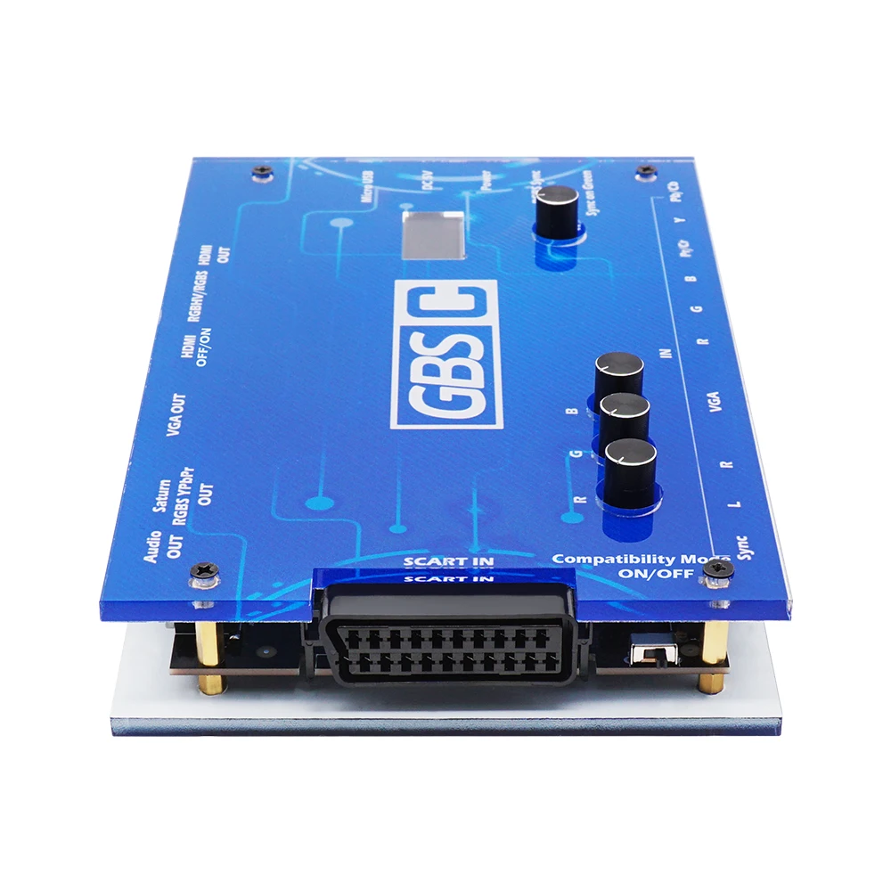 多機能 HDMI コンバータ GBS-C 15kHz映像をHDMI出力できるアップスキャンコンバーターに新