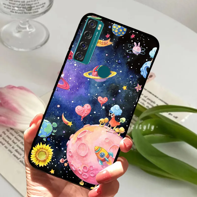 Silicone Shockproof Soft Phone Cover - Cute TPU Protective Shell