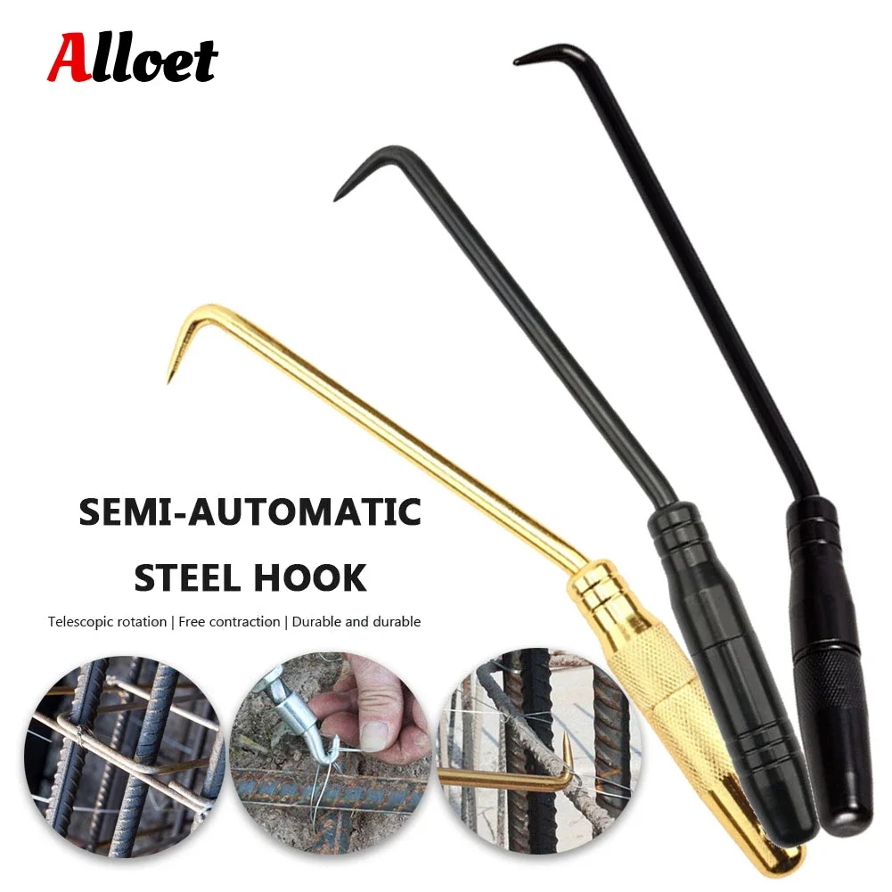 Semi-Automatic Rebar Tie Wire Twister Non-Slip Rebar Wire Twister High Hardness Tie Twisting Tool Durable Fence Tool