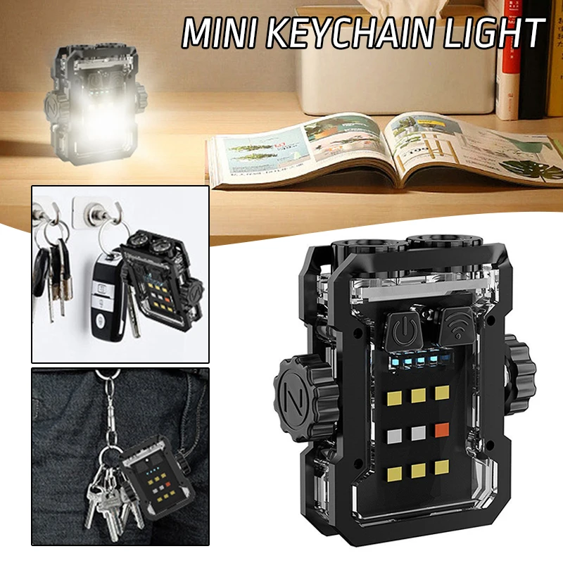 

Мини-брелок, фонарик для кемпинга, пешего туризма