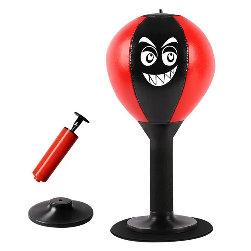 

Stand Boxing Punch Ball Desktop Punching Ball With Suction Cup Kids Boxing Freestanding Reflex Bag Release Emotions For Kids And