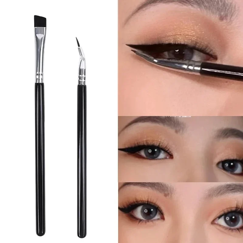 BentLinerMakeupBrushesAngledEyelinerBrushEyeshadowEyeBrow
