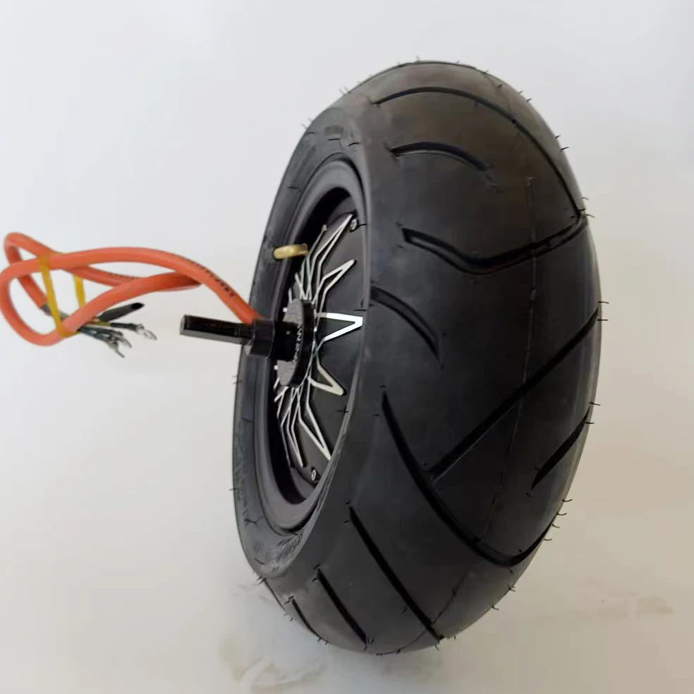High Speed Engine Tyres Wheel 14" Electric Motor 72V 8000W 96v Dual Hall Sensor 110 km/h -150km